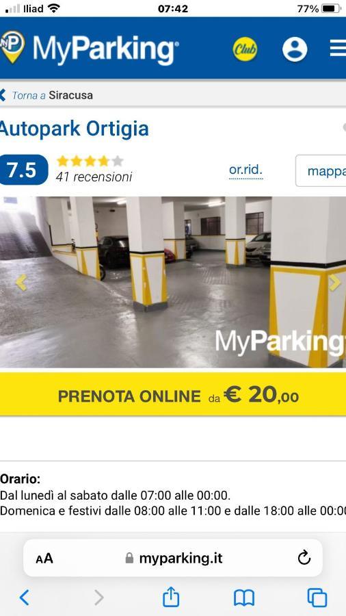 Il Sipario Palazzo Accolla Syrakus